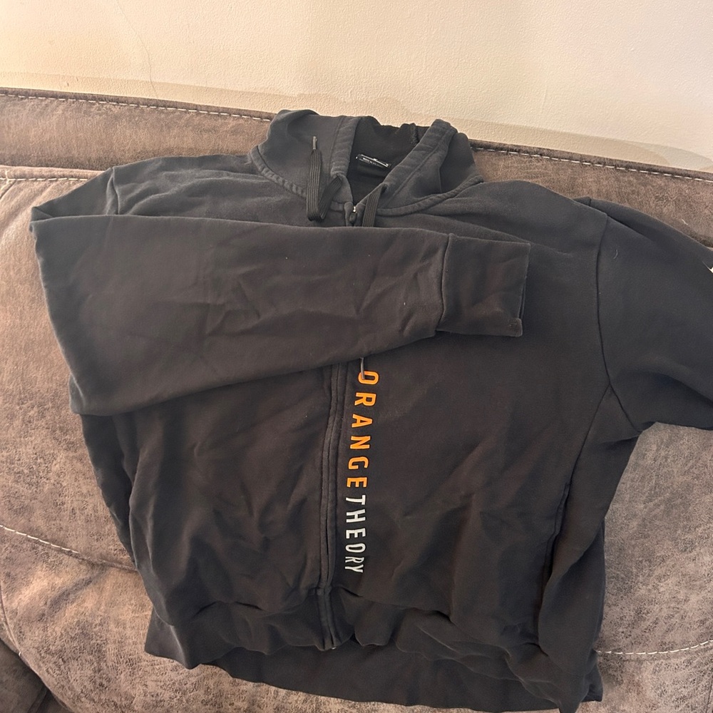 Orangetheory coach zip up hoodie
